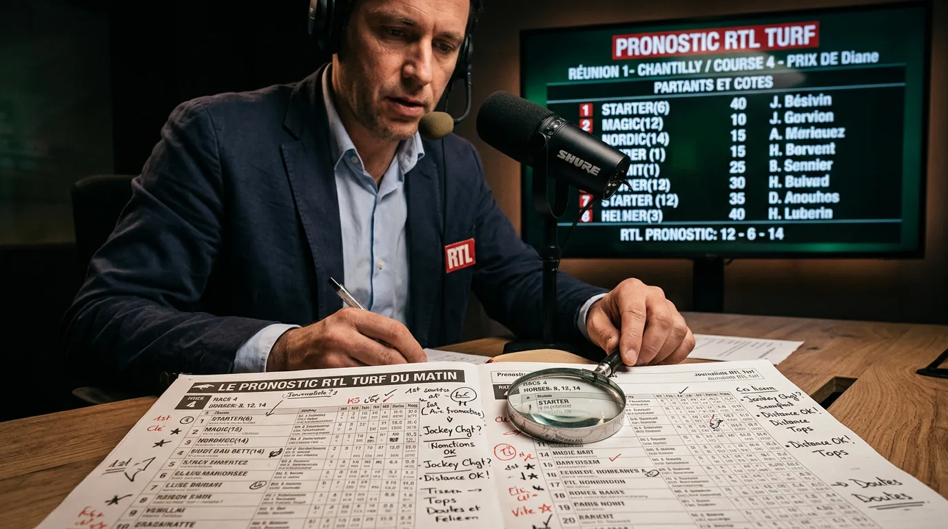 Pronostic RTL turf : les jeux...